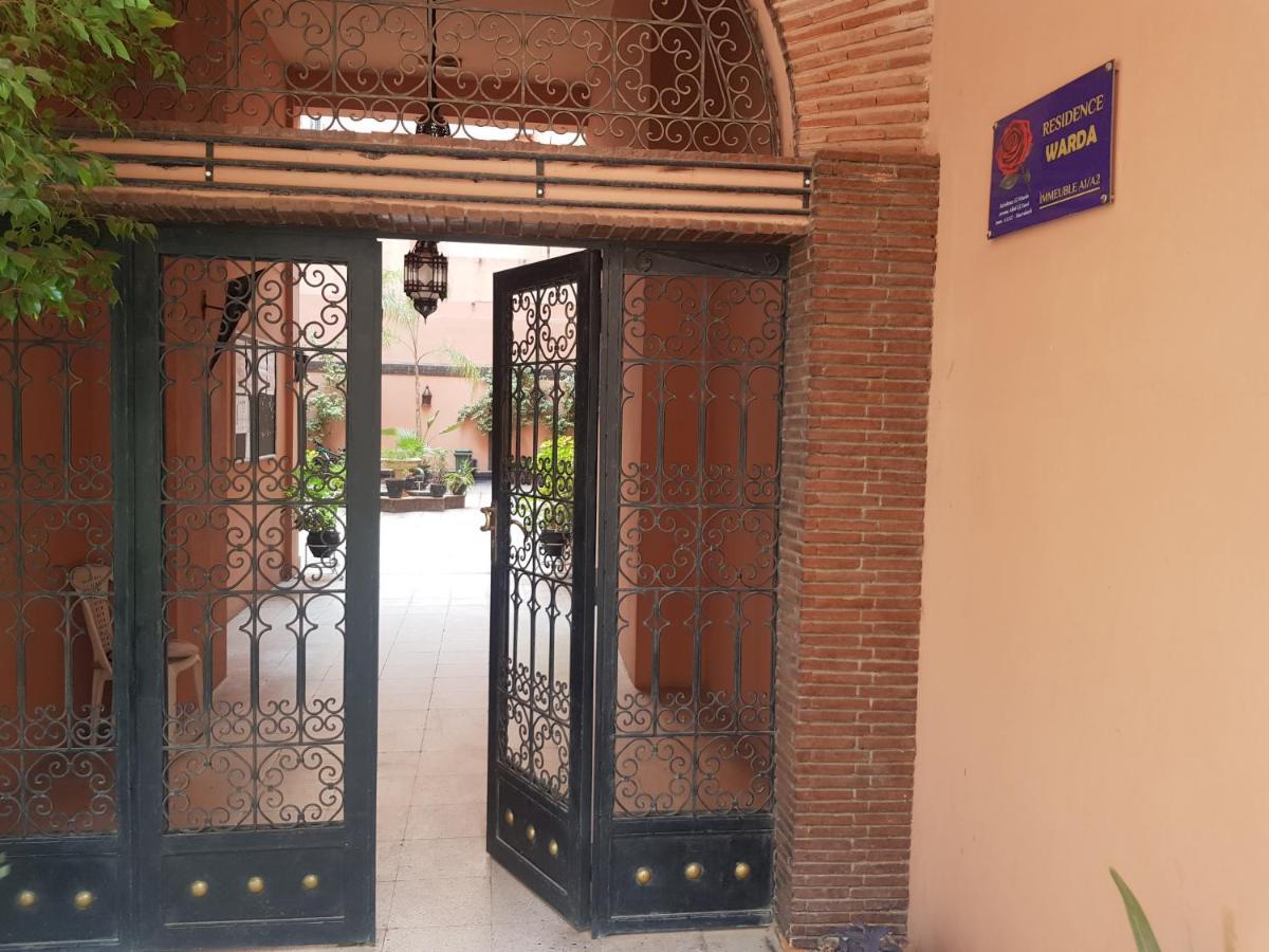 Appartement Warda Marrakesh Exteriör bild